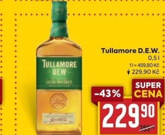 Whiskey irská Tullamore Dew