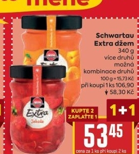 Džem výběrový Extra Schwartau