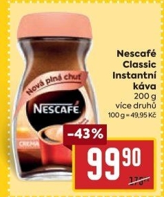 Instantní káva Nescafé Classic