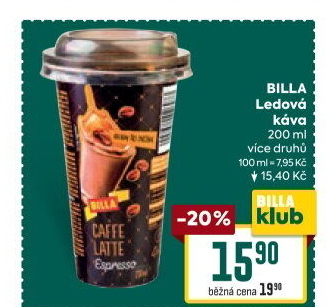 Ledová káva Billa