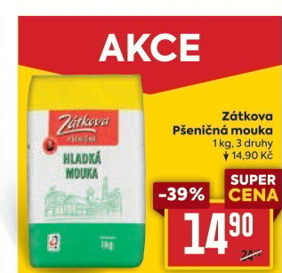 Mouka pšeničná Zátkova