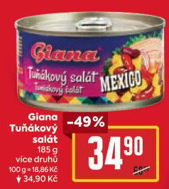 Salát s tuňákem Giana