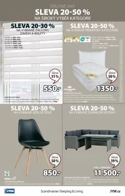 akční leták Jysk 21.2.2024-12.3.2024