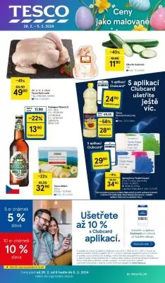 akční leták Tesco 28.2.2024-5.3.2024