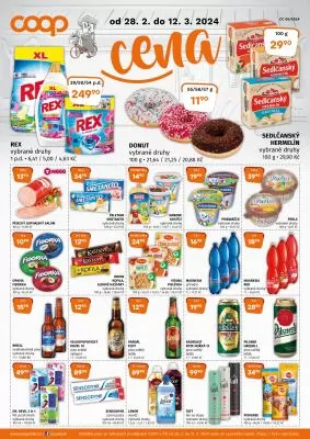 akční leták COOP 28.2.2024-12.3.2024