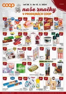 akční leták COOP 28.2.2024-12.3.2024