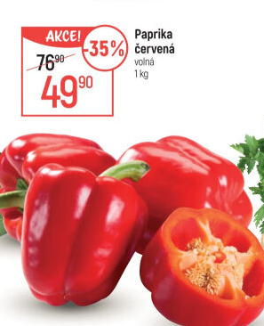 Paprika červená