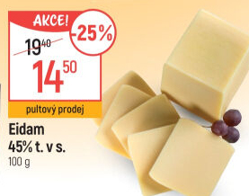 Sýr Eidam 45%