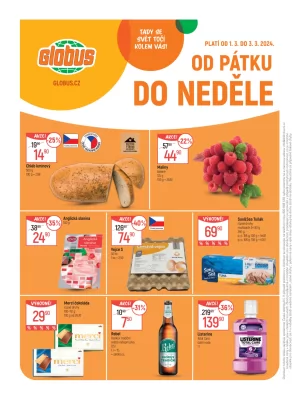 akční leták Globus 28.2.2024-5.3.2024