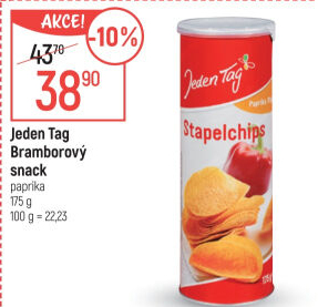 Bramborový snack Jeden Tag