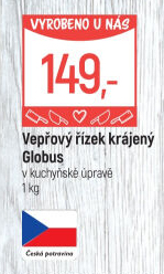 Řízky vepřové Globus