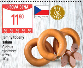 Salám jemný točený Globus