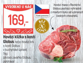 Hovězí kližka s kostí Globus