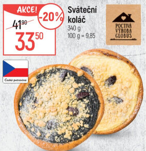Koláč sváteční