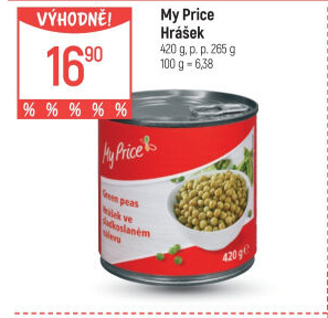 Hrášek My Price