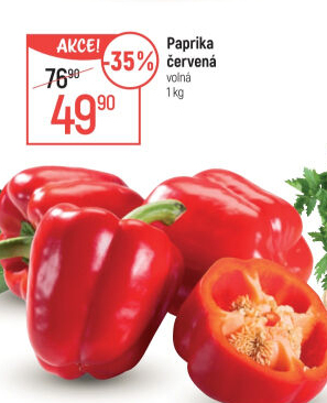 Paprika červená