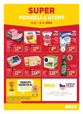 akční leták BILLA 28.2.2024-5.3.2024
