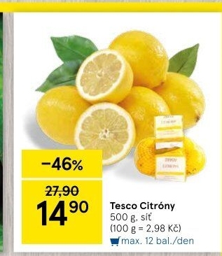 Citrony Tesco