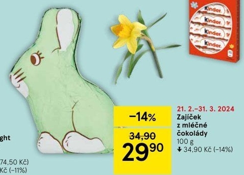 Čokoládový zajíc