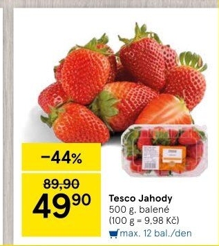 Jahody Tesco