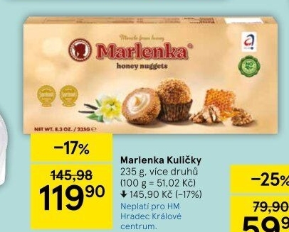 Kuličky Marlenka