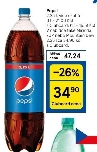 Limonáda Pepsi