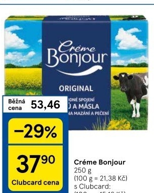 Margarín Créme Bonjour Rama
