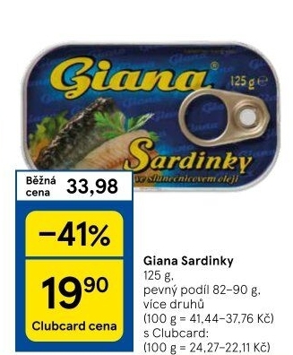 Sardinky Giana