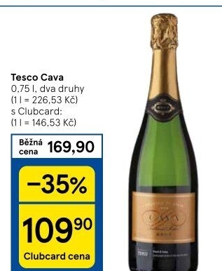 Sekty Cava Tesco