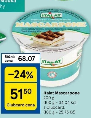 Sýr Mascarpone Italat