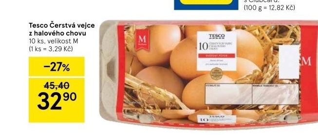 Vejce M Tesco