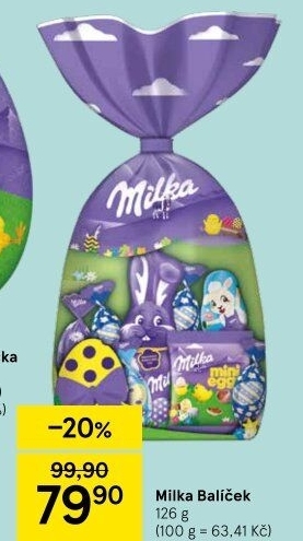 Velikonoční balíček Milka