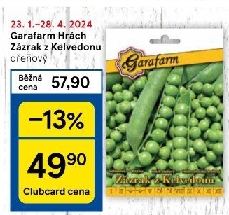 Zahradní osivo Garafarm