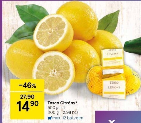 Citrony Tesco