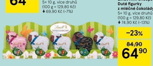 Čokoládové ovečky Lindt