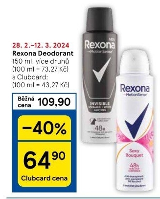 Deodorant sprej Rexona