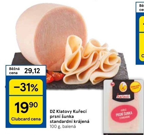Kuřecí šunka prsní standard DZ Klatovy