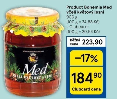 Med květový lesní Product Bohemia