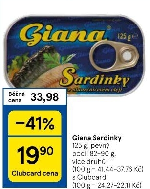 Sardinky Giana