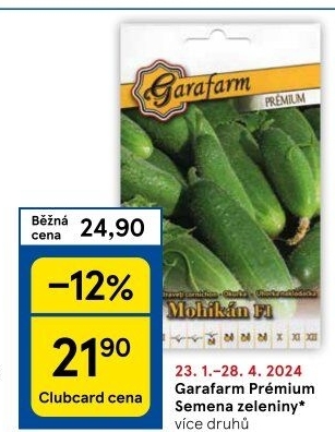 Zahradní osivo Premium Garafarm