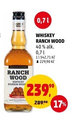 Bourbon whisky Ranch Wood Kentucky