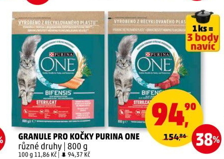 Granule pro kočky One Purina