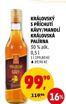 Královský ochucený Královská Palírna