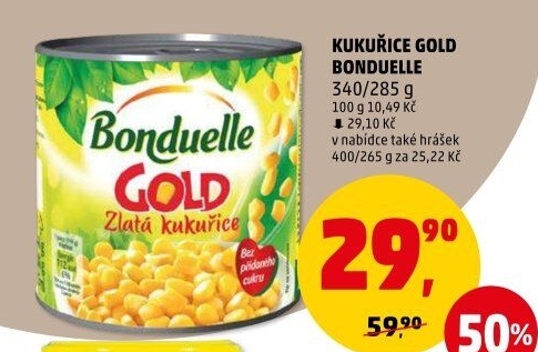Kukuřice sterilovaná Gold Bonduelle