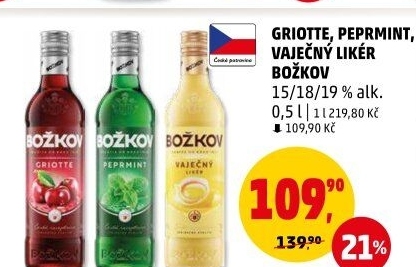 Likér Griotka Božkov