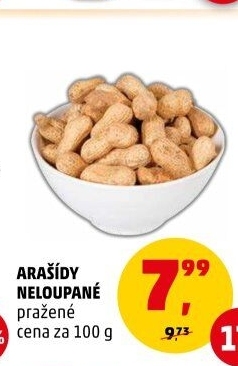 Neloupané arašídy