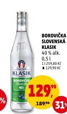 Pálenka Borovička slovenská Klasik St. Nicolaus