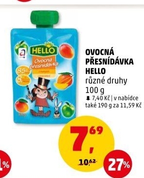 Přesnídávka Hello