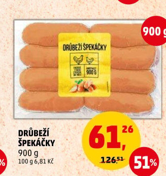 Špekáčky drůbeží