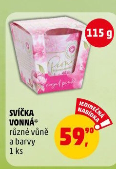 Svíčky ve skle vonné
